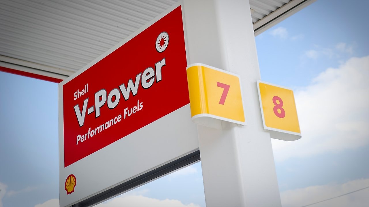 Posto de Abastecimento com Shell V-Power