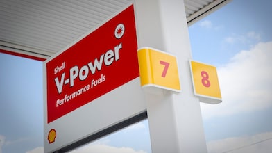 Posto de Abastecimento com Shell V-Power